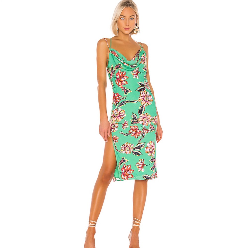 x REVOLVE Bentley Dress in Green Floral